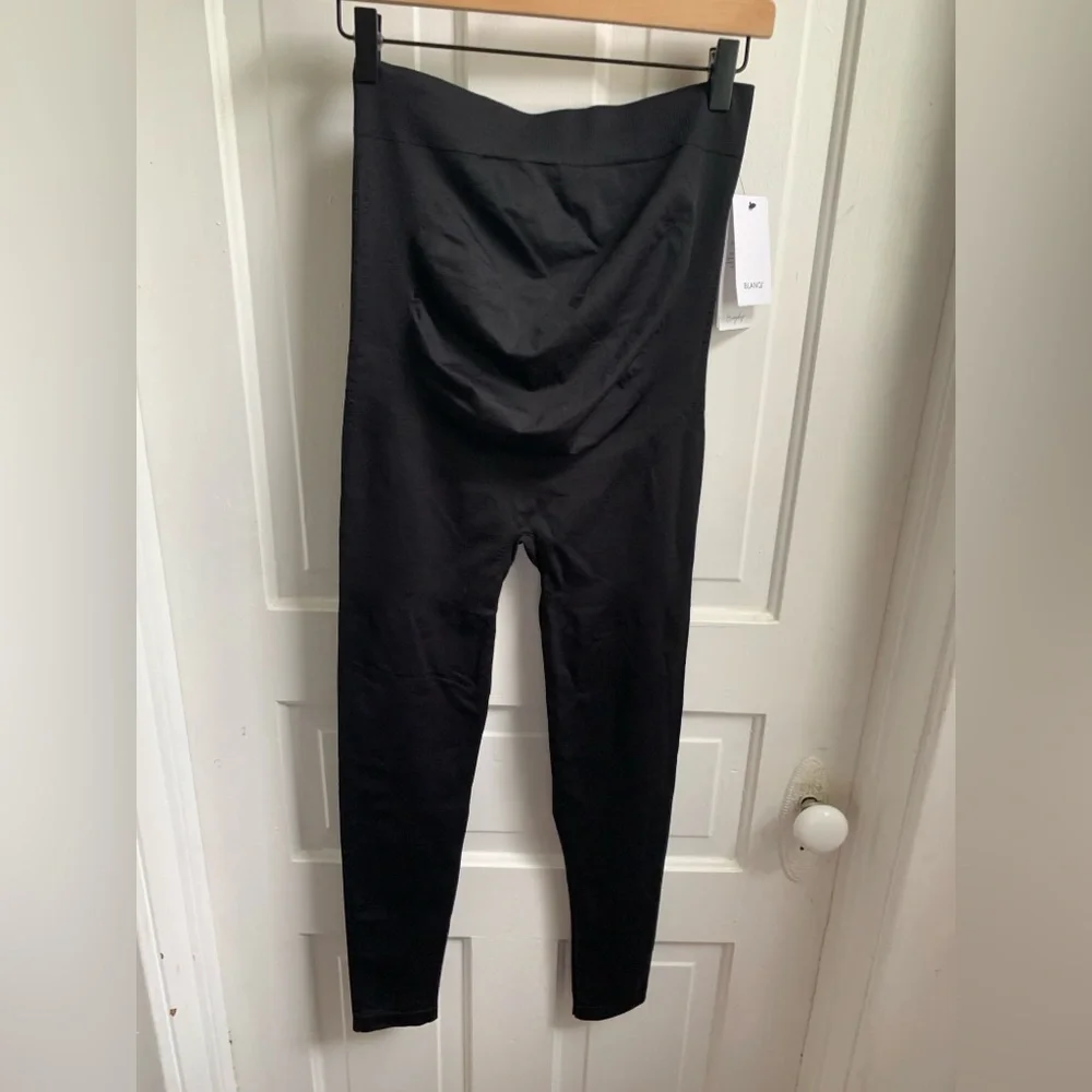 NWT Blanqi Maternity Leggings Large Black - Picture 7 of 8